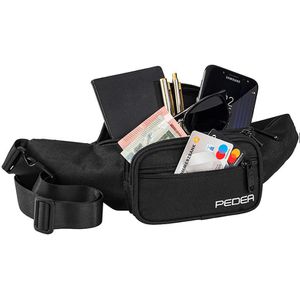 Produktbild für Bauchtasche Pedea Trend Gr. M, 60065001, Polyester, schwarz