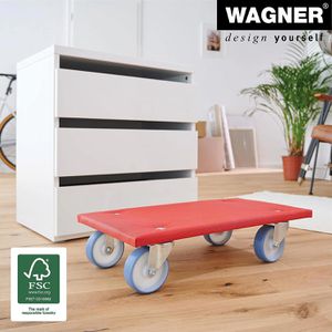 Produktbild für Möbelroller Wagner-System MM1396, TPE-Rollen