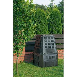 Produktbild für Komposter Prosperplast IKEV850c, schwarz, aus Kunststoff