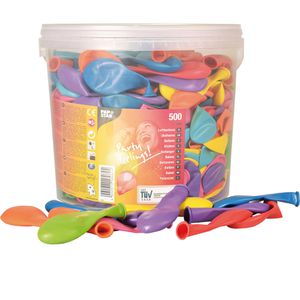 Luftballons Papstar 18989, farbig sortiert