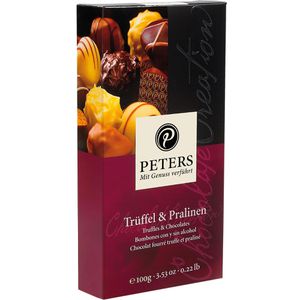 Produktbild für Pralinen Peters mit Genuss verführt Trüffel, 8 Stück