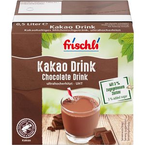 Produktbild für Milchdrink frischli Kakao Drink, im Trinkpäckchen