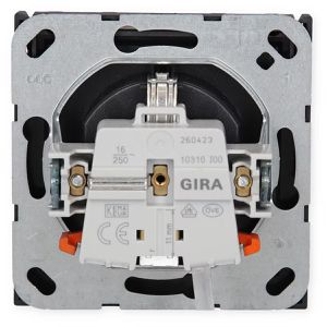 Produktbild für Steckdose Gira TX_44 445467, IP44, Unterputz