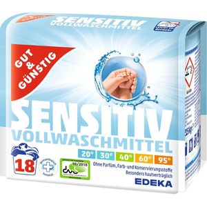 Waschmittel Gut&Günstig Vollwaschmittel Sensitiv