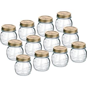 Einmachglas Bormioli-Rocco Quattro Stagioni, mit Schraubdeckel