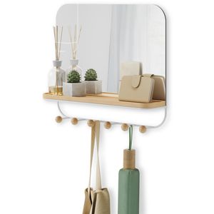 Produktbild für Wandgarderobe Umbra Estique, Metall / Holz