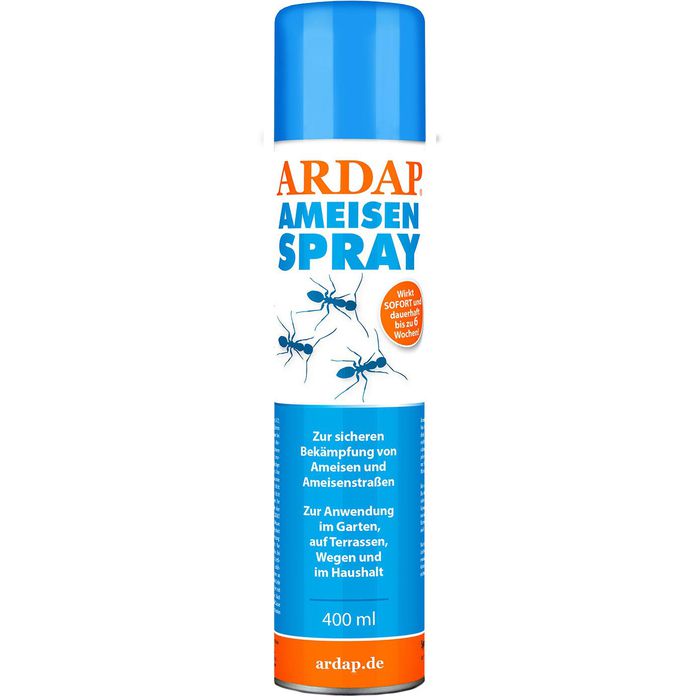 ARDAP Insektenspray Ameisenspray, wirkt gegen Ameisen und Ameisenstraßen,  400ml – Böttcher AG