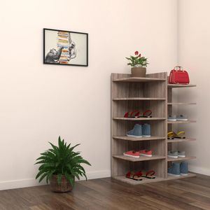 Produktbild für Schuhregal VCM Enosa, aus Holz