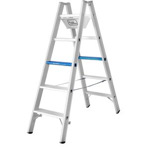 Stehleiter Iller Alu ERGO Plus, 7105-7E, beidseitig begehbar