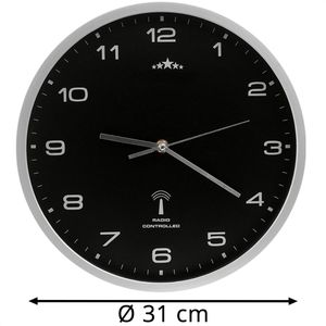 Produktbild für Wanduhr Monzana Kunststoff, analog, Funkuhr