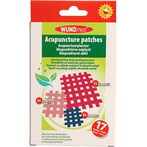 Produktbild für Gittertape WUNDmed Akupunkturpflaster, Typ A, B, C, 17 Strips