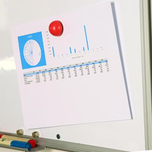 Produktbild für Magnete Maul 61750, Recycling, rot