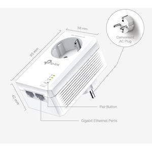 Produktbild für Powerline TP-Link AV1000 TL-PA7027P KIT