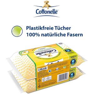 Produktbild für Feuchtes-Toilettenpapier Cottonelle Natürlich Pflegend