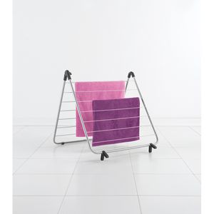 Produktbild für Wäscheständer Metaltex Nevis Onyx, silber