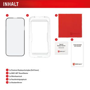 Produktbild für Displayschutzfolie Displex Premium Glass FC, 10H