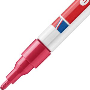 Produktbild für Lackmarker Edding 751, rot