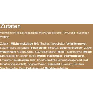 Produktbild für Waffeln Loacker Tortina Caramel, Waffeltörtchen