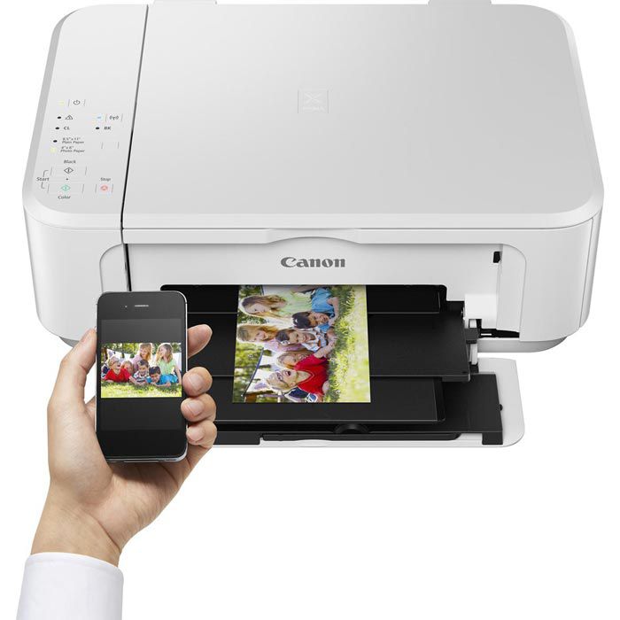 Canon Multifunktionsgerät Pixma MG3650S Weiß, Mit Drucker ...