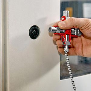 Produktbild für Schaltschrankschlüssel Knipex 00 11 06, Universal