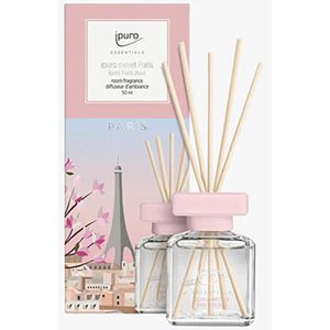 ipuro Raumduft Essentials, 50 ml, mit Stäbchen, sweet Paris