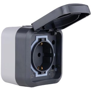 Produktbild für Steckdose REV-Ritter AquaStorm, IP55, Aufputz