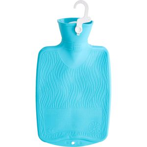 Produktbild für Wärmflasche Fashy Halblamelle, 3D-Wellen, 6404, 0,8 Liter