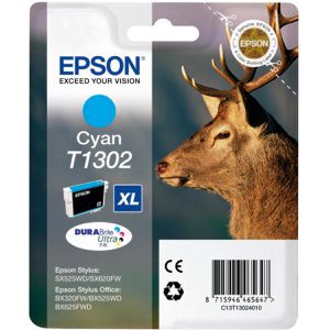 Produktbild für Tinte Epson C13T130240 Hirsch, cyan