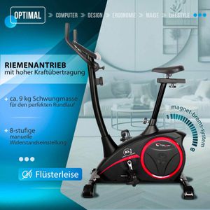 Produktbild für Ergometer Christopeit AL 1, 9 kg Schwungmasse, Upright-Bike