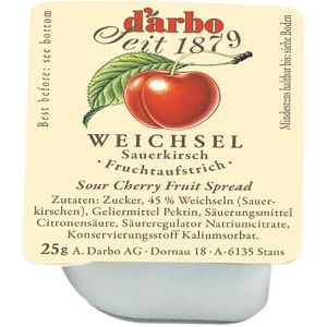 Produktbild für Fruchtaufstrich Darbo Weichsel Sauerkirsche