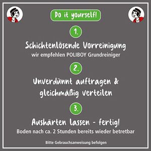 Produktbild für Bodenpflege Poliboy Parkett Renovierer seidenmatt