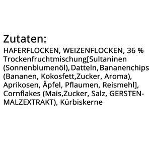 Produktbild für Müsli Frießinger-Mühle Früchte