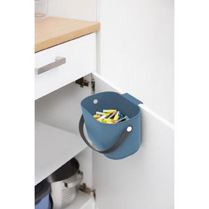 Produktbild für Mülleimer Rotho Albula 1054606161, Horizon blue