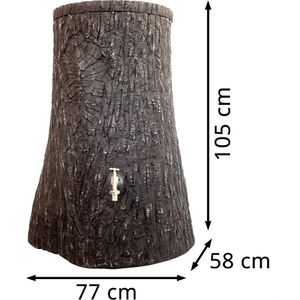 Produktbild für Regentonne Prosperplast Arves Little Tree,250Liter