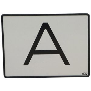 Produktbild für Fahrzeugkennzeichnung SafetyMarking Abfall Warntafel