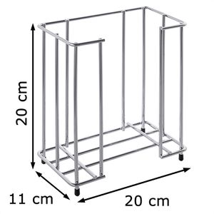 Produktbild für Serviettenhalter Contacto 2240/200, Metall silber