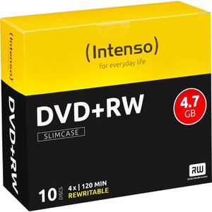 DVD-Rohlinge Intenso 4211632, wiederbeschreibbar, DVD+RW