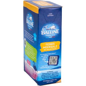 Produktbild für Salz La-Baleine Jodsalz, in der Schachtel