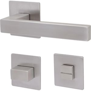 Drückergarnitur Alpertec Chemnitz-R Square WC