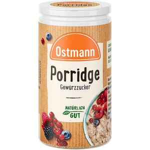 Ostmann Gewürzmischung Porridge Gewürzzucker, ohne Salz, für Porridge, vegan, im Streuer, 60 g