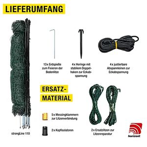 Produktbild für Weidezaunnetz Horizont farmer 14655, Geflügelnetz