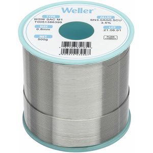 Lötzinn Weller T0051386399, Flussmittel, bleifrei