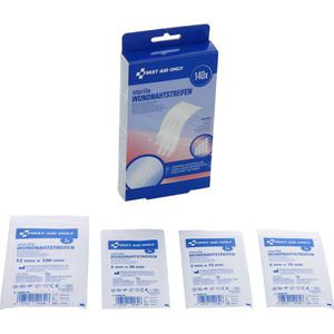 Wundnahtstreifen First-Aid-Only steril, 140 Streifen