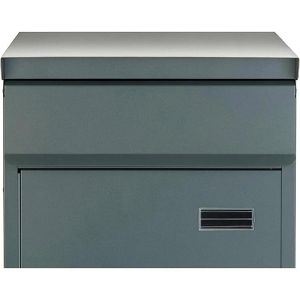 Produktbild für Briefkasten SafePost ScanPro 854PZ, anthrazit, aus Stahl