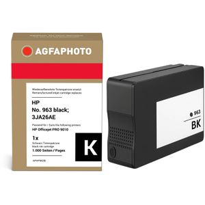 Produktbild für Tinte AgfaPhoto für HP 963, 3JA26AE, schwarz
