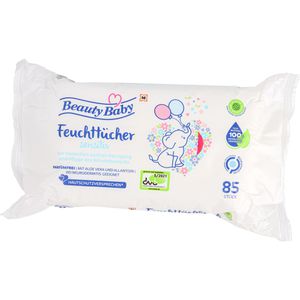 Produktbild für Feuchttücher Beauty-Baby Sensitiv, 85 Tücher