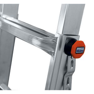 Produktbild für Teleskopleiter Krause Monto TeleMatic, 129963, Länge 5,35m