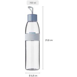 Produktbild für Trinkflasche Mepal Ellipse Nordic blue