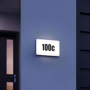 Produktbild für Hausnummernleuchte Steinel LN 1 N, weiß, Netzstrom 230 V