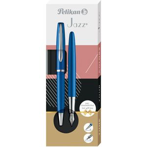 Produktbild für Schreibset Pelikan Jazz Noble Elegance, Metall, 2-teilig